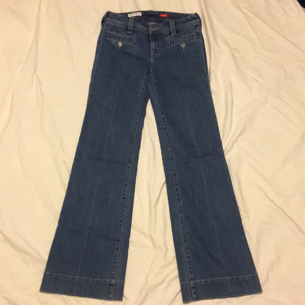 Anthropologie Pilcro wide leg jeans, like new!!